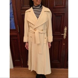 The Limited Long Ivory Dress Coat